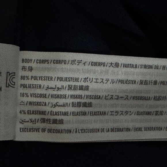 New Abercrombie Fitch Curve Love Ultra High Rise Wide Leg Pant Women's Size 24 - Picture 5 of 7